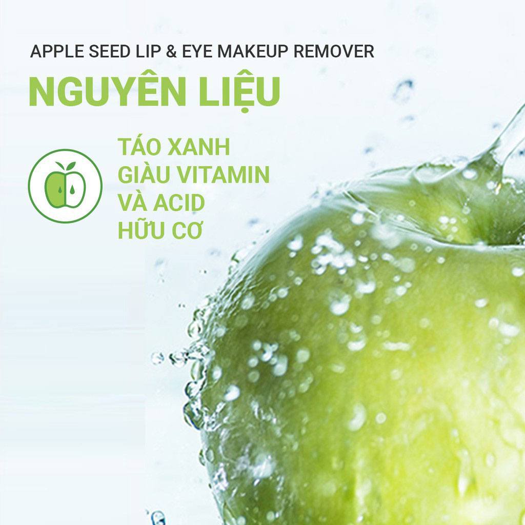 Dầu tẩy trang Innisfree Apple Seed Lip & Eye Makeup Remover 100ml