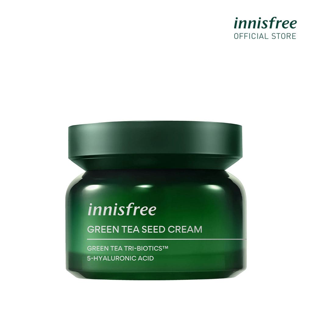 Kem dưỡng ẩm Innisfree Green Tea Seed Cream tinh chất trà xanh 50ml