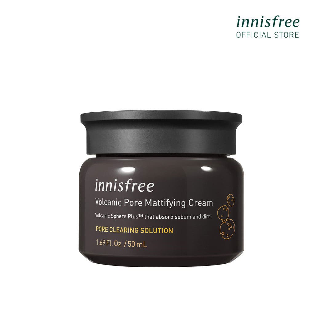 Kem dưỡng innisfree Volcanic Pore Mattifying Cream kiểm soát dầu thừa 50ml