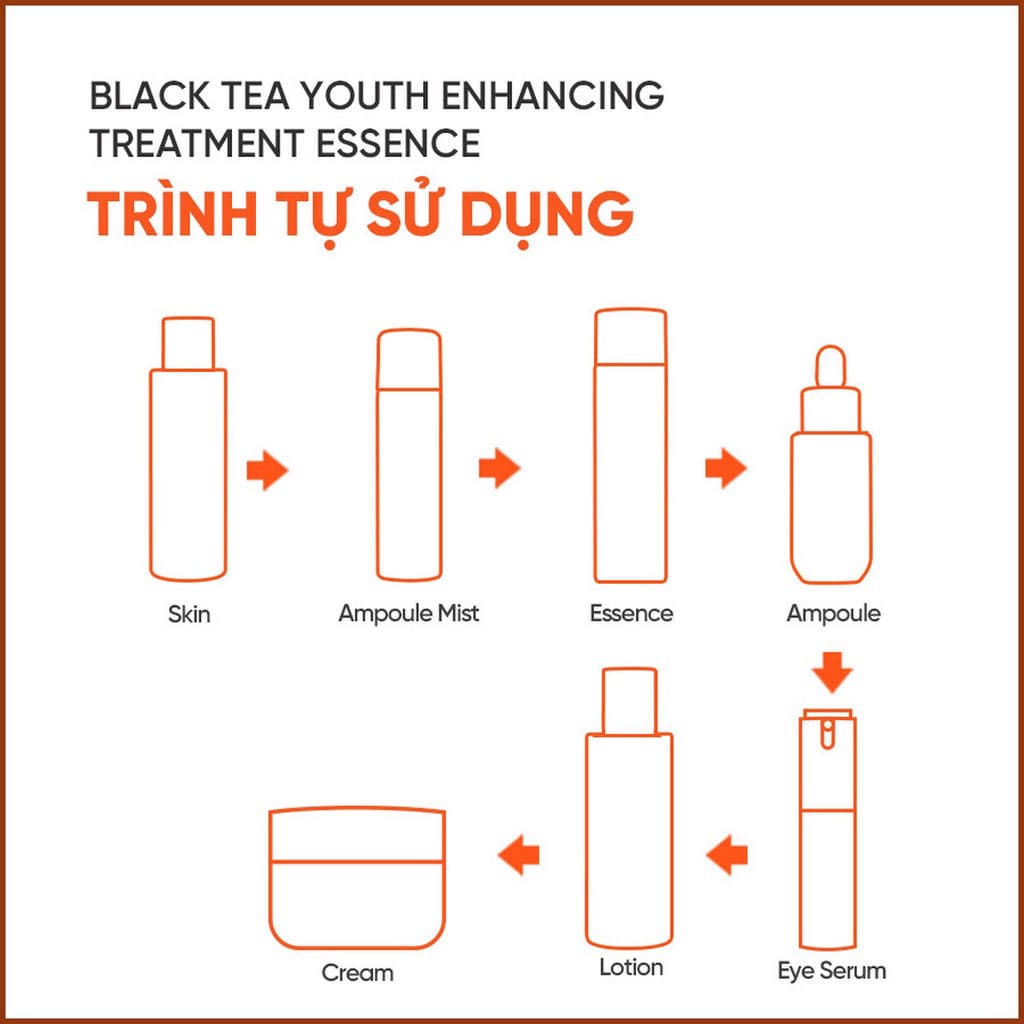 Nước dưỡng innisfree Black tea Youth Enhancing Treatment Essence ngăn ngừa lão hóa 75ml